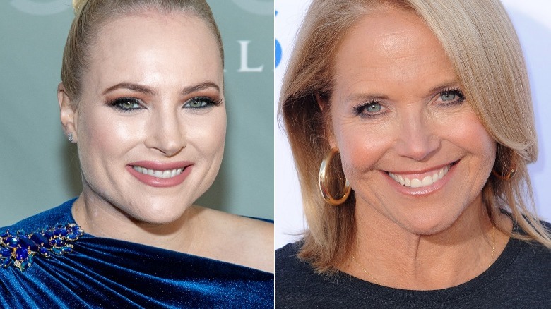 Meghan McCain et Katie Couric sur des photos d'archives