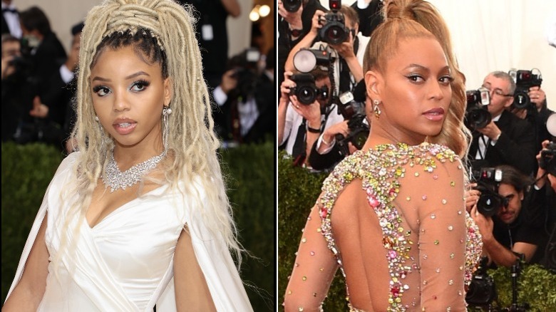 Chloe Bailey et Beyoncé ont rencontré le gala