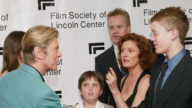 David Bowie rencontre la famille de Susan Sarandon 