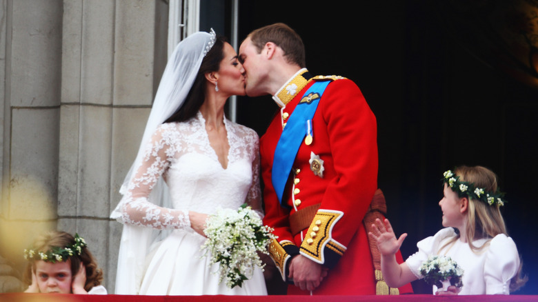 Le jour du mariage du prince William et de Kate Middleton