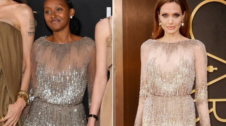 Zahara Angelina Jolie robe des oscars 2014