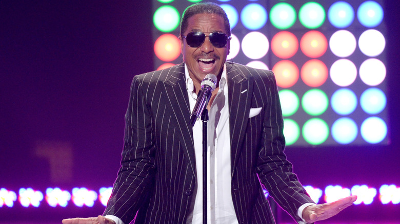 Marlon Jackson performing on stage