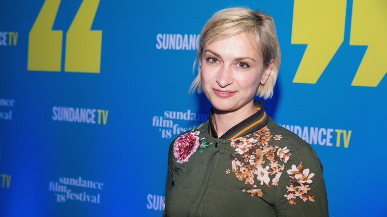 Halyna Hutchins participant à la soirée de lancement officielle du Festival du film de Sundance 2018