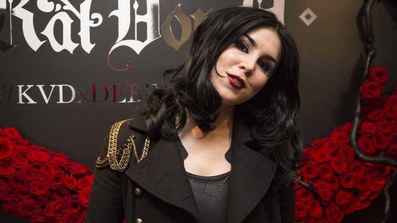 Kat Von D sur le tapis rouge