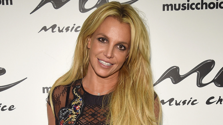 Britney Spears souriante