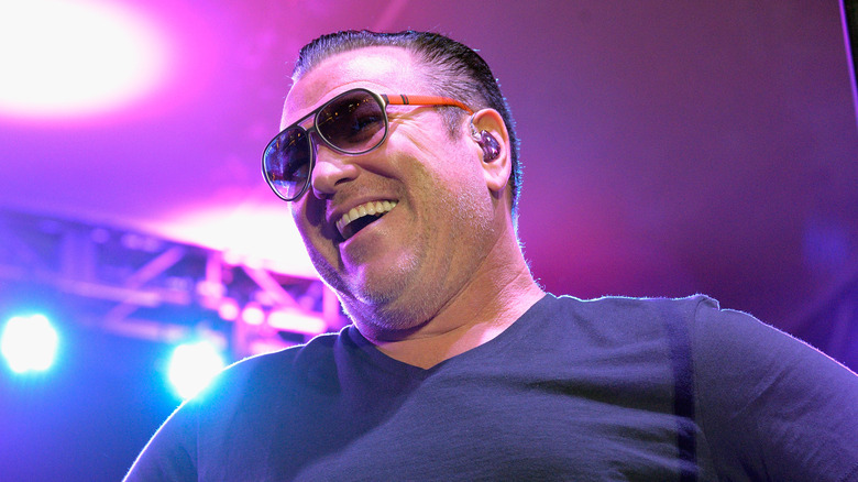 Steve Harwell of Smash Mouth, smiling