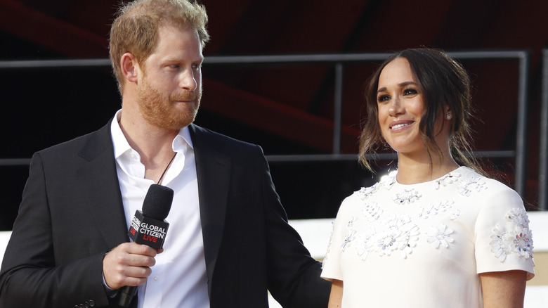 Le prince Harry et Meghan Markle s'expriment