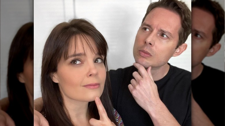 Kimberly J. Brown et Daniel Kountz en selfie