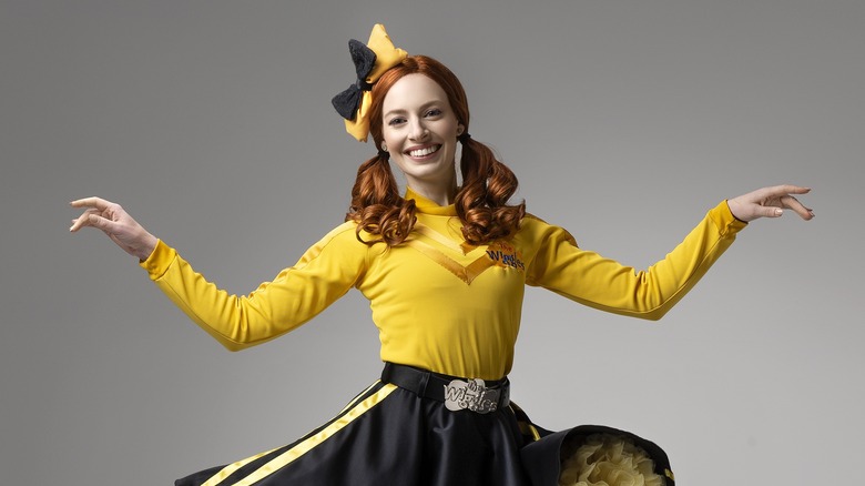 Emma Watkins as the Yellow Wiggle