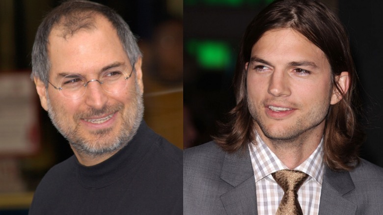 Steve Jobs et Ashton Kutcher