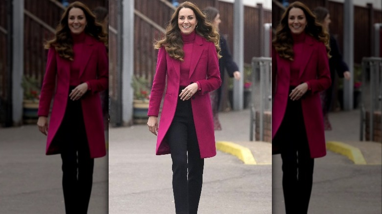 Kate Middleton marchant