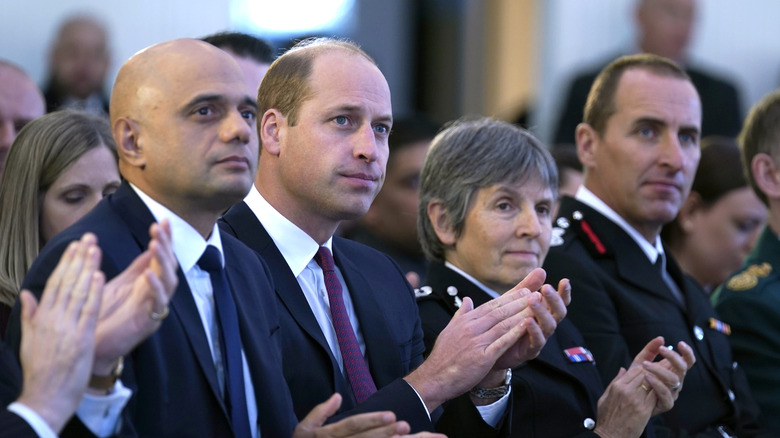 Le prince William au symposium sur la santé mentale des services d'urgence