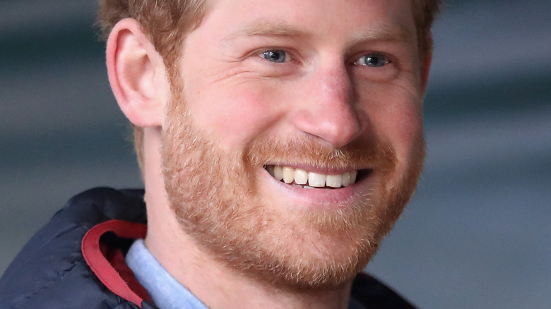 Prince Harry souriant