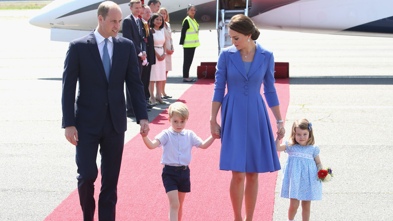 Prince William, Prince George, Kate Middleton, Princesse Charlotte