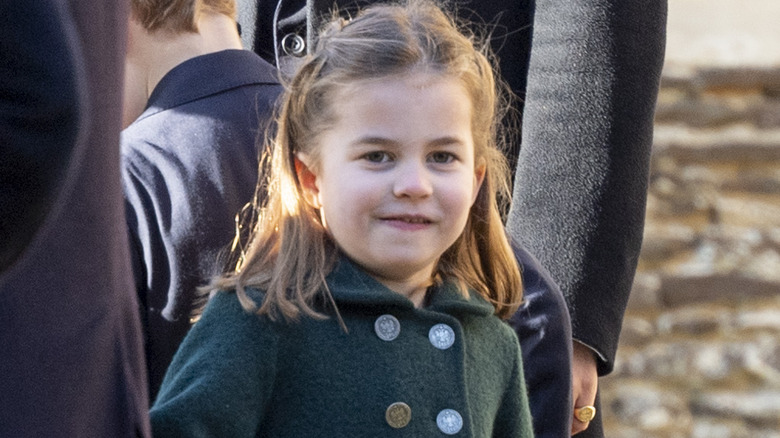 Princesse Charlotte souriante