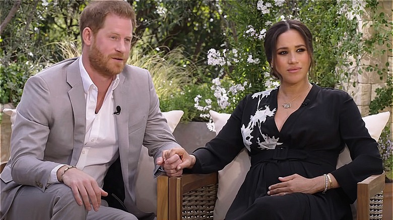 Le prince Harry et Meghan Markle sur l'interview d'Oprah