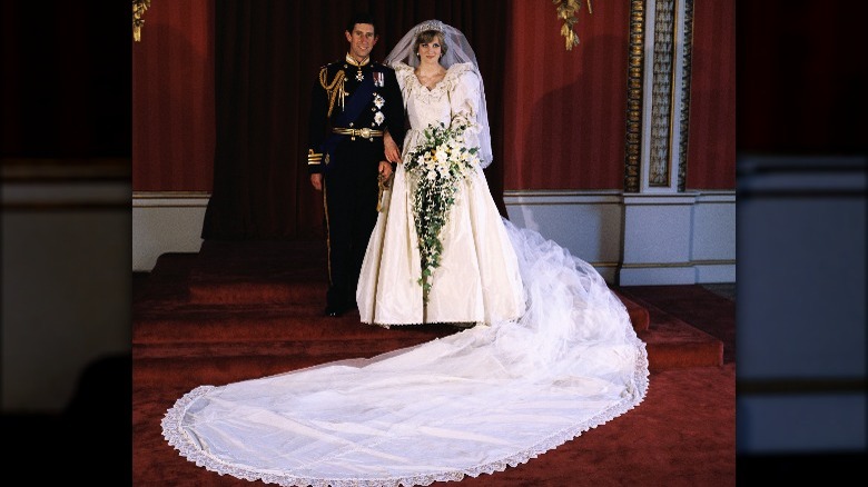 Le jour du mariage de la princesse Diana Prince Charles