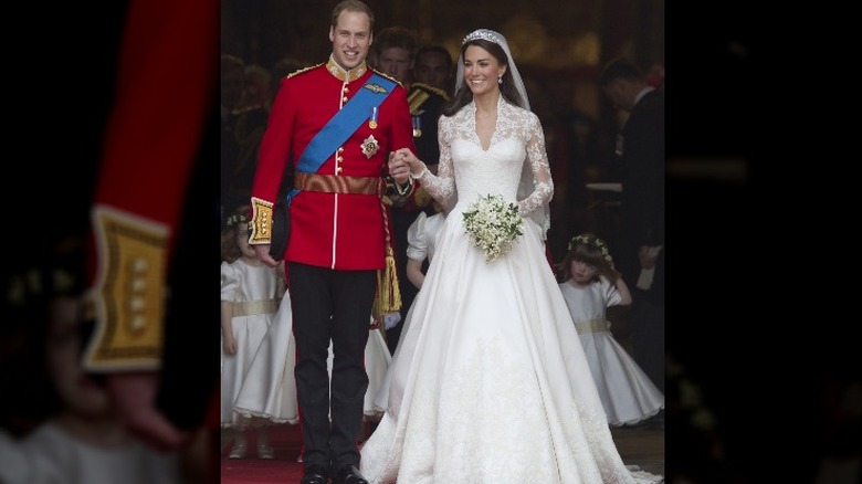 Le jour du mariage de Kate Middleton