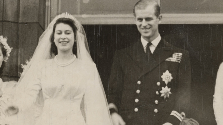 Mariage de la reine Elizabeth et du prince Philip