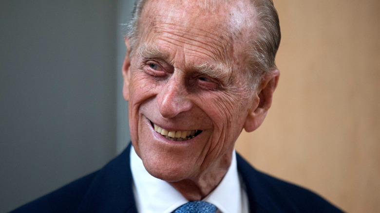 Prince Philip souriant 