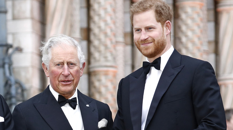 Le prince Charles et le prince Harry