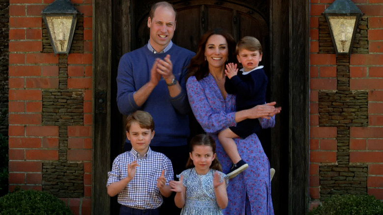 La famille du prince William et de Kate Middleton