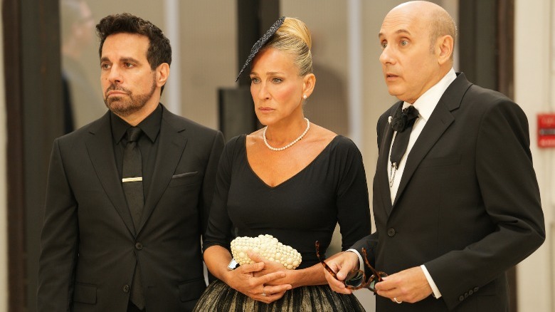 Mario Cantone, Sarah Jessica Parker, Willie Garson dans Et juste comme ça encore