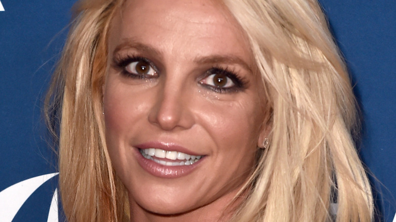 Britney Spears souriante