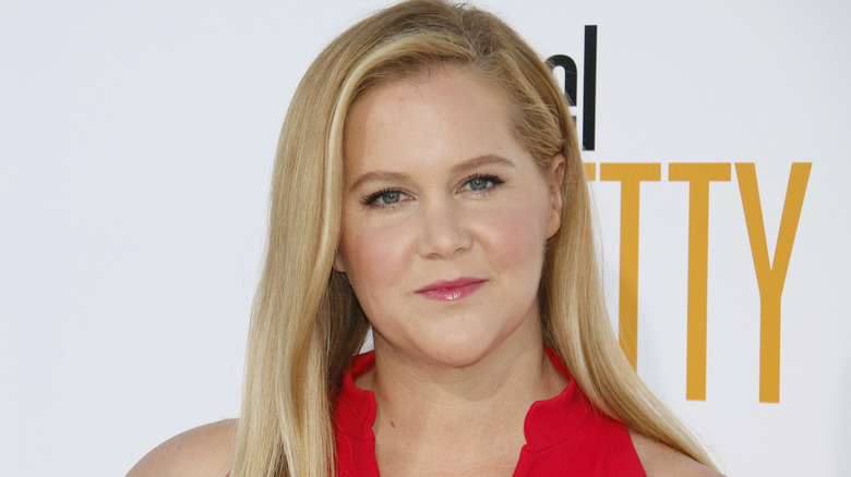 Amy Schumer porte du rouge