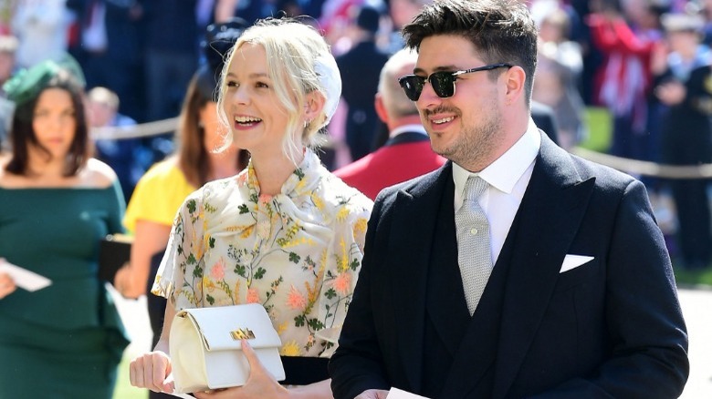 Carey Mulligan souriant avec Marcus Mumford