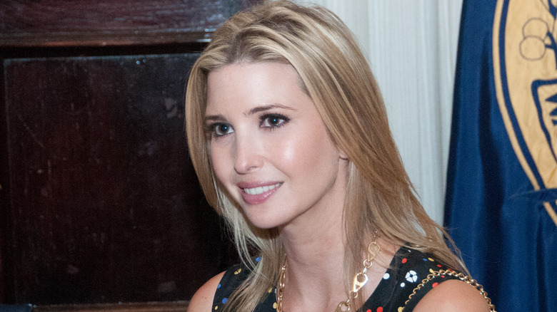 Ivanka Trump souriante