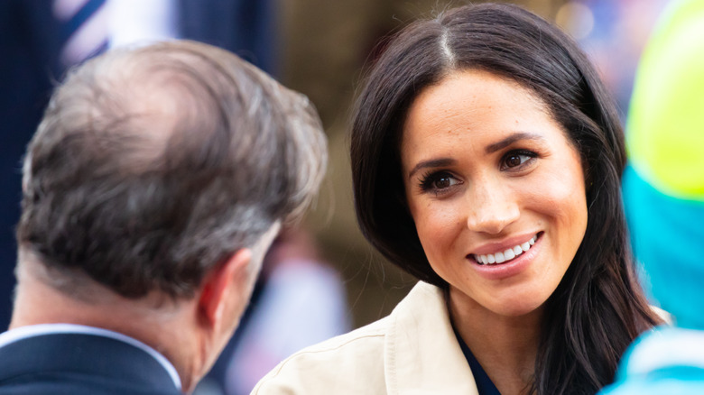 Meghan Markle souriante