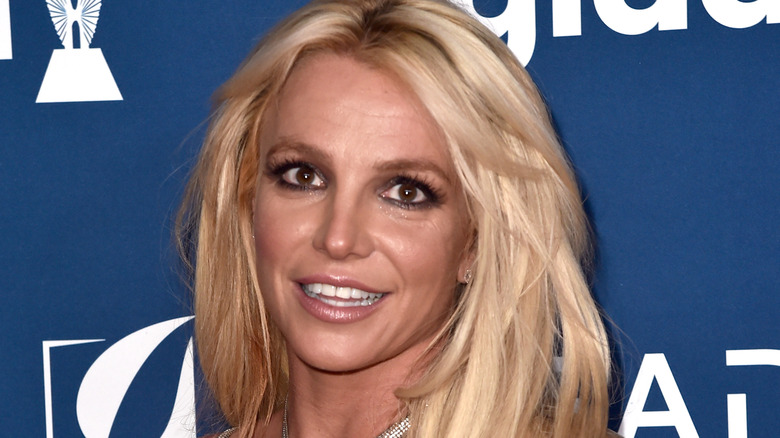 Britney Spears souriante