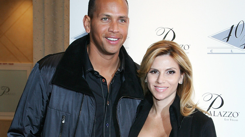 Alex Rodriguez et son ex-femme sur le tapis rouge