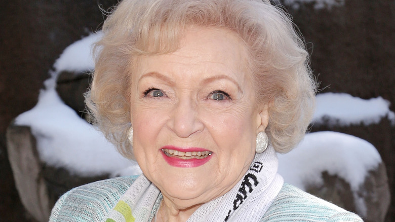 Betty White souriante