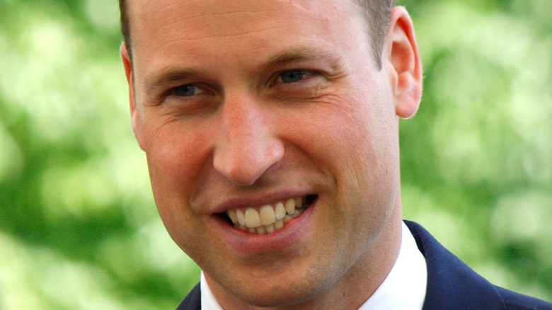 Prince William souriant