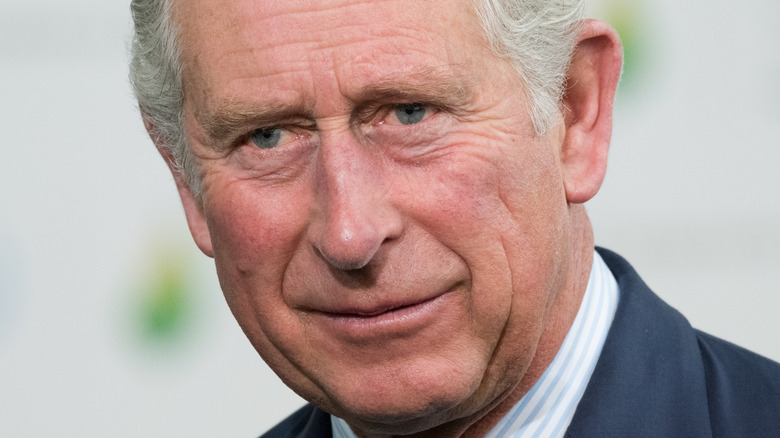 Le prince Charles donne un sourire narquois lors d'un événement