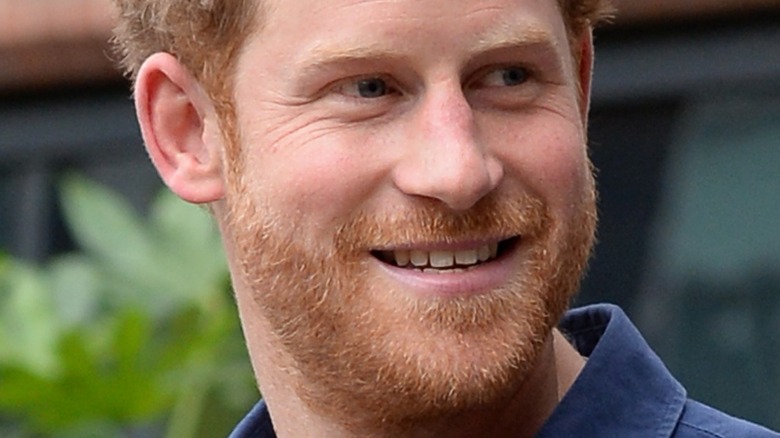 Prince Harry souriant