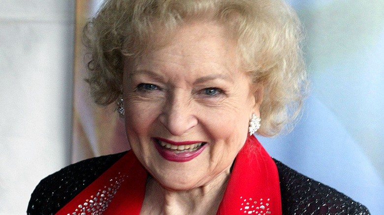 Betty White sourire