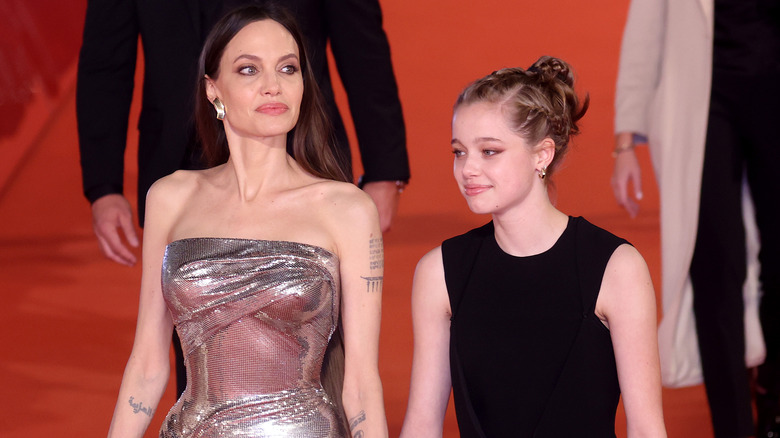 Angelina Jolie et Shiloh Jolie-Pitt au 16e Festival de Rome