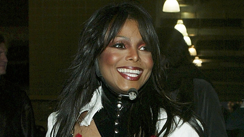 Janet Jackson dans son costume de performance du Super Bowl