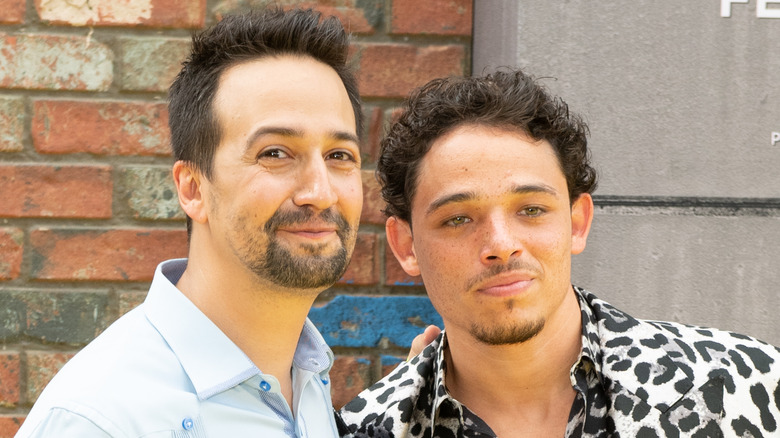 Lin-Manuel Miranda et Anthony Ramos au Tribeca Film Festival en juin 2021