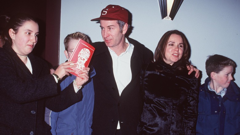 John McEnroe et Patty Smyth en famille