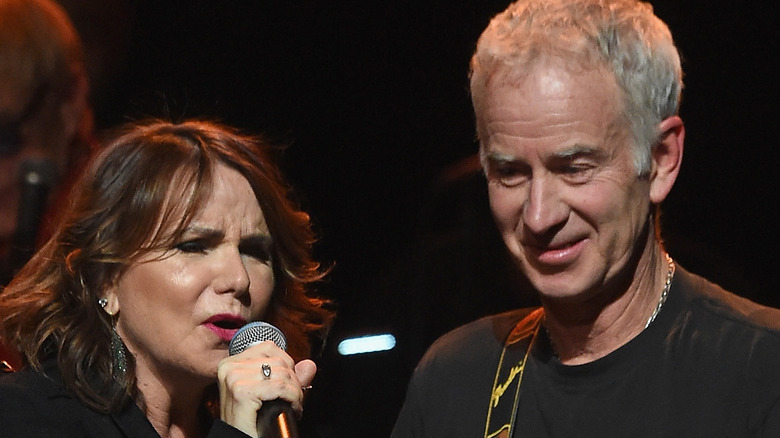 Patty Smyth et John McEnroe en spectacle