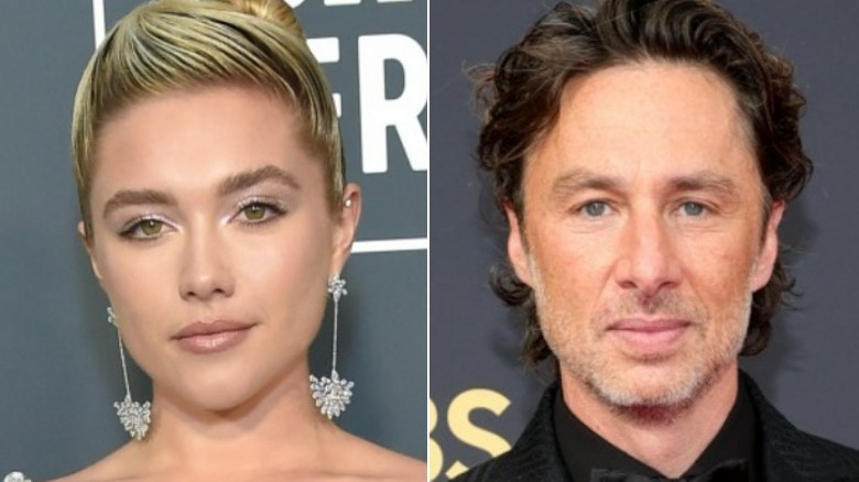 Image partagée de Florence Pugh et Zach Braff