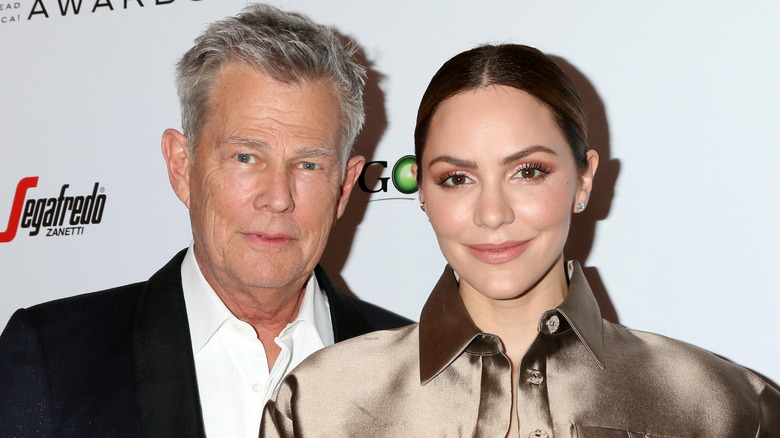 David Foster et Katharine McPhee Foster lors d'un événement