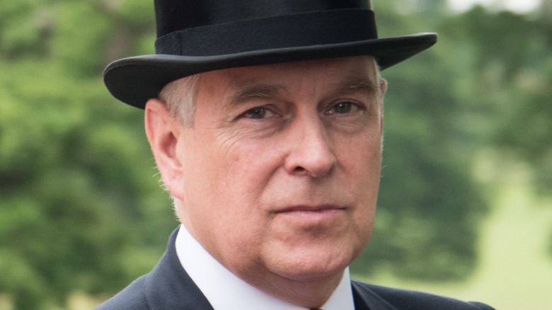 Chapeau haut de forme noir Prince Andrew