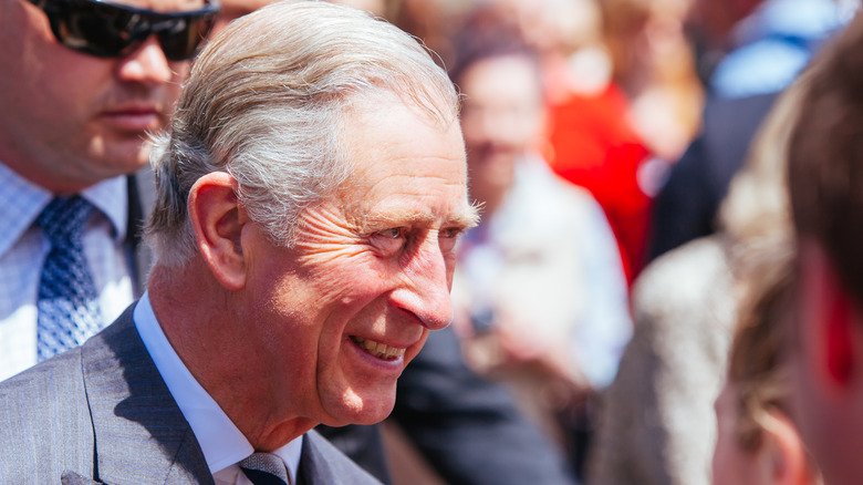 Prince Charles souriant