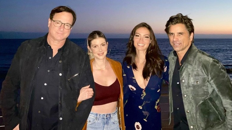 John Stamos et Bob Saget avec leurs femmes