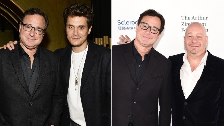 Bob Saget avec John Mayer et Jeff Ross